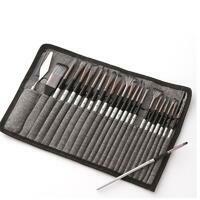 Без бренда «Коробка 50 шт.: Набор кистей для рисования в чехле, премиум набор (23 нейлоновых кисти, 1 мастихин)» в Тамбове в интернет-магазине Без бренда «Коробка 50 шт.: Набор кистей для рисования в чехле, премиум набор (23 нейлоновых кисти, 1 мастихин)» в Тамбове