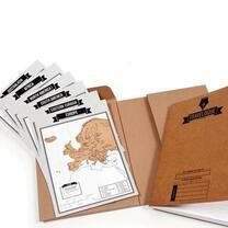 Без бренда «Скретч-карта мира стирающаяся. Карта путешествий» в Тамбове