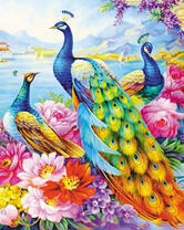 Без бренда «Изящные павлины (20шт)» в Тамбове