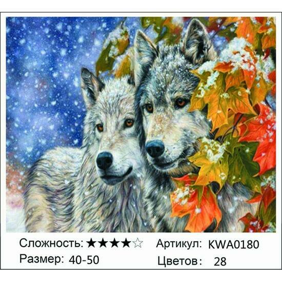 Мозаика 40x50 без подрамника KWA0180