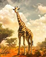Без бренда «Красивый жираф в солнечный день» в Тамбове в интернет-магазине  Без бренда «Красивый жираф в солнечный день» в Тамбове