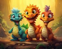 Без бренда «Милые и веселые дракончики» в Тамбове