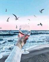 Без бренда «Бокал вина и рассветное море» в Тамбове в интернет-магазине  Без бренда «Бокал вина и рассветное море» в Тамбове