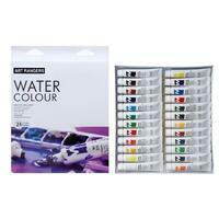 Без бренда «Коробка 24 шт.: Краски акварель «Две картинки» в тюбиках 24 шт. по 12 мл» в Тамбове