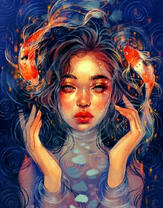 Без бренда «Девушка и карпы кои» в Тамбове