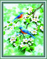 Без бренда «Две птички на цветущей яблоне» в Тамбове