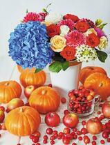 Весенний урожай, розы и хризантемы